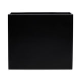 Root and Stock Calistoga Tall Rectangle Planter Box - Black