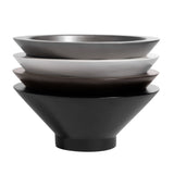 Root and Stock Campbell Round Bowl Planter - Black