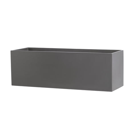 Root and Stock Belmont Rectangle Planter Box - Grey