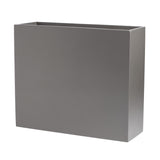 Root and Stock Calistoga Tall Rectangle Planter Box - Grey