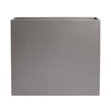 Root and Stock Calistoga Tall Rectangle Planter Box - Grey