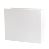 Root and Stock Calistoga Tall Rectangle Planter Box - White