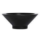 Root and Stock Campbell Round Bowl Planter - Black