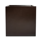 Root and Stock Dixon Square Cube Planter Box - Brown