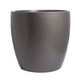 Root and Stock Napa Round Cylinder Planter - Grey