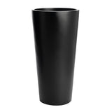 Root and Stock Sonoma Tall Cylinder Planter - Black