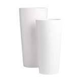 Root and Stock Sonoma Tall Cylinder Planter - White